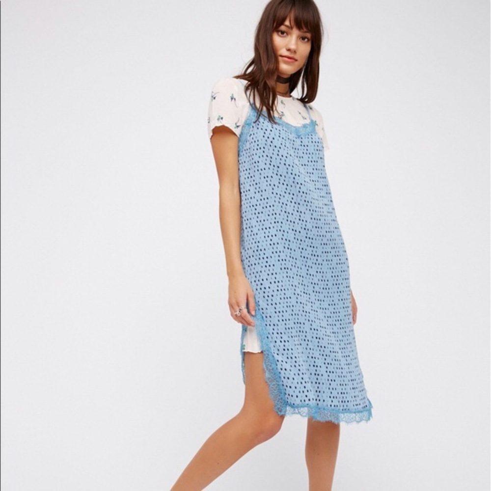 FreePeople Margot 2fer Slip Dress